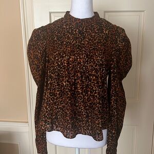 Ulla Johnson Leopard Print blouse
